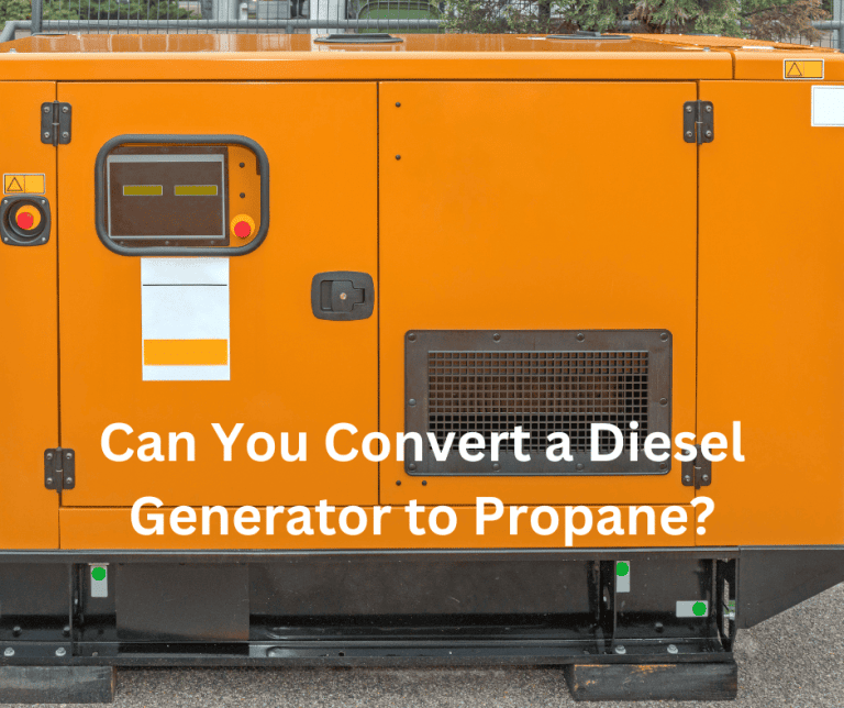Can You Convert a Diesel Generator to Propane? Let's Explore